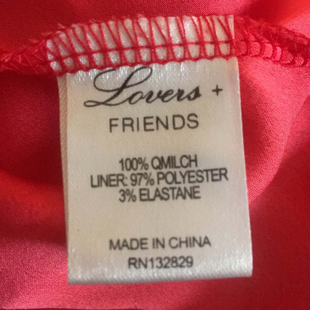Lovers + Friends Caspian red dress - Picture 6 of 8